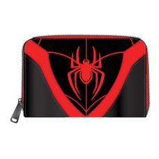 Spider-Man - Miles Morales Cosplay 4 Inch Faux Leather Zip-Around Wallet