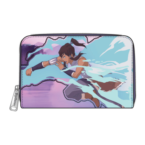 The Legend of Korra - Korra 4 Inch Faux Leather Zip-Around Wallet