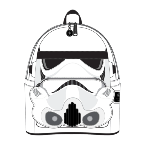 Star Wars - Stormtrooper Lenticular Cosplay 10 Inch Faux Leather Mini Backpack