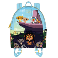 The Lion King (1994) - Pop! Pride Rock 10” Faux Leather Mini Backpack