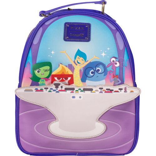 Inside Out - Cast 12 Inch Faux Leather Mini Backpack