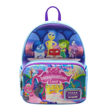 Inside Out - Scenes 10 Inch Faux Leather Mini Backpack