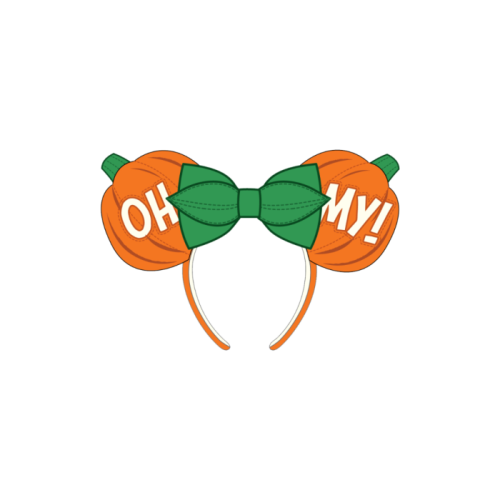 Disney - Minnie Mouse Pumpkin Glow in the Dark Faux Leather Headband