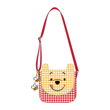 Winnie the Pooh - Gingham 7 Inch Faux Leather Crossbody Bag