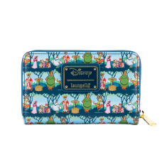 Robin Hood (1973) - Sherwood 4” Faux Leather Zip-Around Wallet