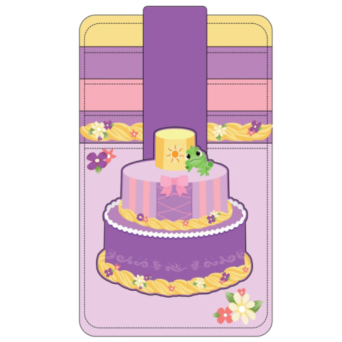 Disney Princess - Tangled Cake 5” Faux Leather Card Holder