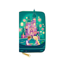 Disney Princess - Tangled Castle 6” Faux Leather Zip-Around Wallet