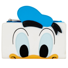 Disney - Donald Duck Cosplay 4 Inch Faux Leather Bi-Fold Wallet