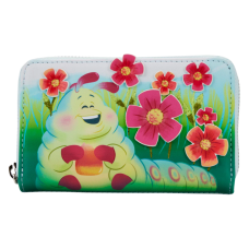 A Bug's Life - Earth Day 4 Inch Faux Leather Zip-Around Wallet