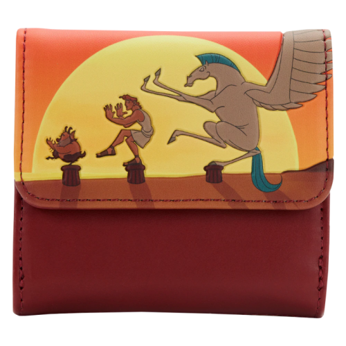 Hercules (1997) - Sunset 25th Anniversary 5 Inch Faux Leather Flap Wallet