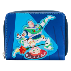Toy Story - Jessie and Buzz 4 Inch Faux Leather Zip-Around Wallet