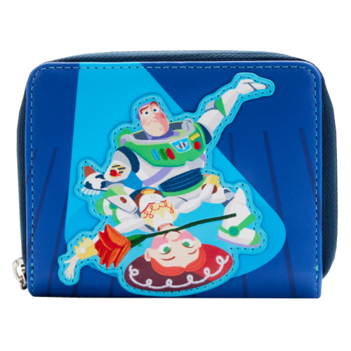 Toy Story - Jessie and Buzz 4 Inch Faux Leather Zip-Around Wallet