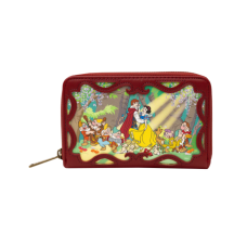 Disney Princess - Snow White Stories 4 Inch Faux Leather Zip-Around Wallet