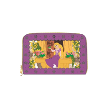 Disney Princess - Tangled Stories 4 Inch Faux Leather Zip-Around Wallet