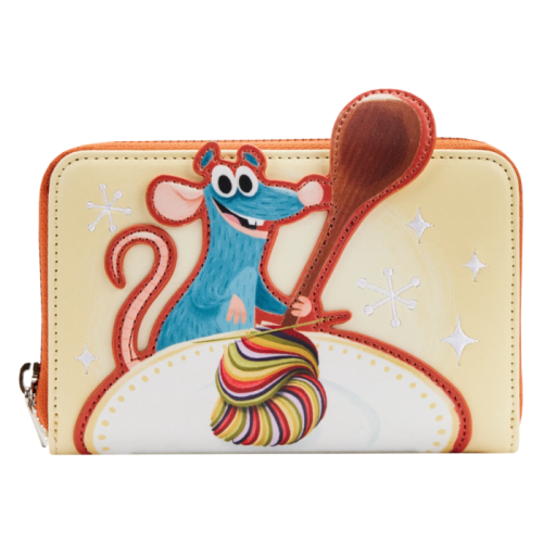 Ratatouille - Ratatouille Dish 4 Inch Faux Leather Zip-Around Wallet