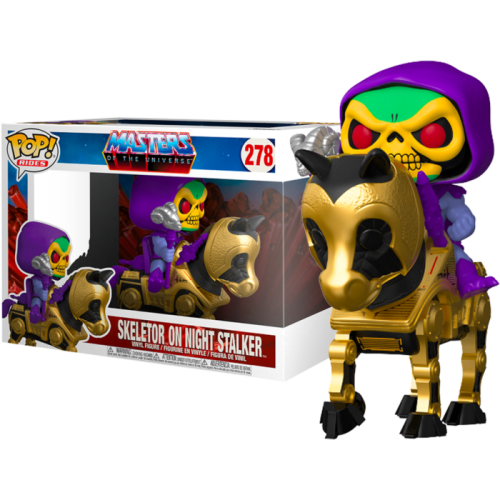 Masters of the Universe - Skeletor with Night Stalker Pop! Rides Vinyl Figure