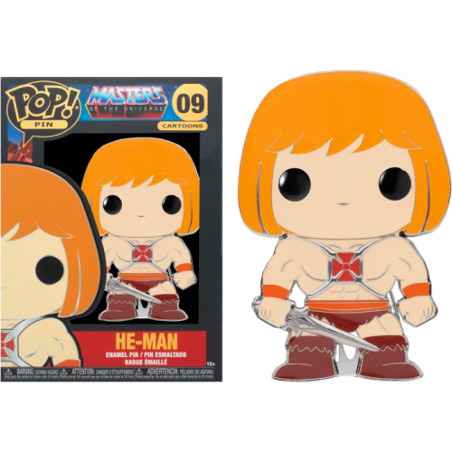 Masters of the Universe - He-Man 4 Inch Pop! Enamel Pin