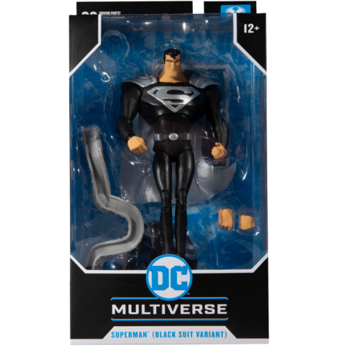 Superman: The Animated Series - Superman Black Suit Variant DC Multiverse 7” Scale Action Figure