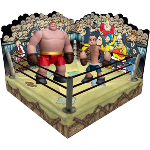 Popeye - Popeye and Oxheart 5-Points 3.75 Inch Action Figure 2-Pack