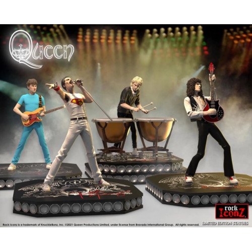 Queen - Rock Iconz Statue Set of 4