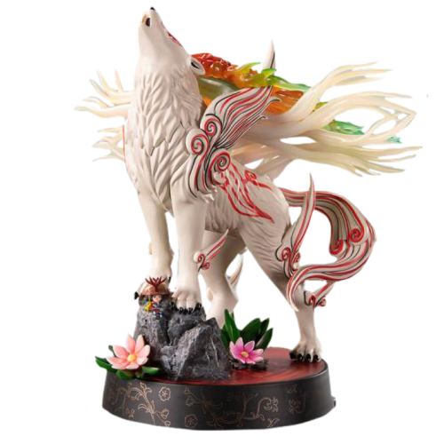 Okami - Shiranui Celstial Howl 9 Inch PVC Statue