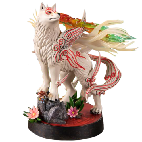 Okami - Shiranui 9 Inch PVC Statue