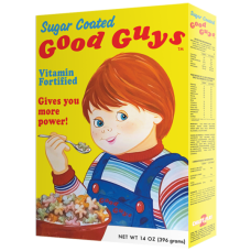 Child's Play - Good Guys Cereal Box