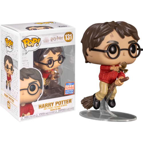 Harry Potter - Harry Potter Flying with Winged Key Pop! Vinyl Figure (2021 Summer Convention Exclusive)