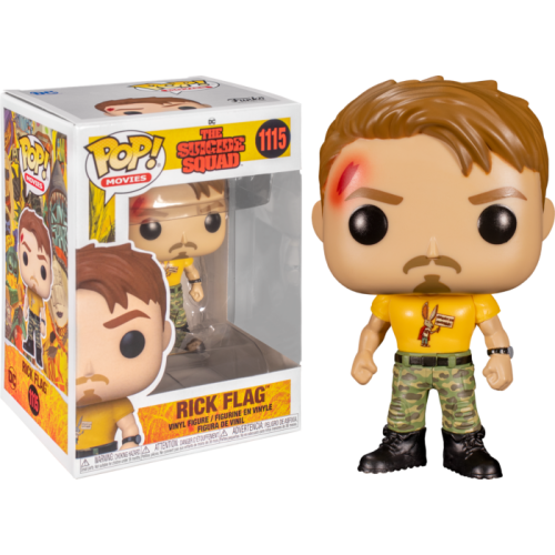 The Suicide Squad (2021) - Rick Flag Pop! Vinyl Figure