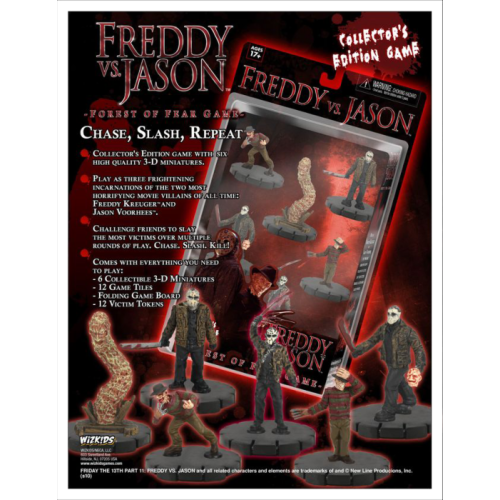 Heroclix - Freddy Vs Jason: Forest of Fear Game