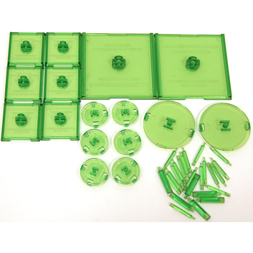 Dungeons & Dragons - Attack Wing Base & Pegs Set Green