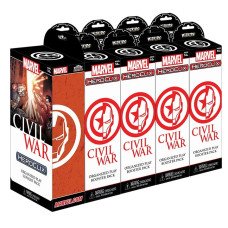 Heroclix - Marvel Civil War OP Booster with Support Pack (Single Pack)