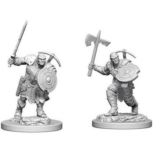 Dungeons & Dragons - Nolzur's Marvelous Unpainted Minis: Earth Genasi Male Fighter