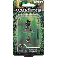 Wardlings - Boy Rogue & Monkey Pre-Painted Minis