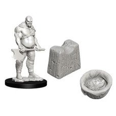 Wizkids - Deep Cuts Unpainted Miniatures: Executioner & Chopping Block