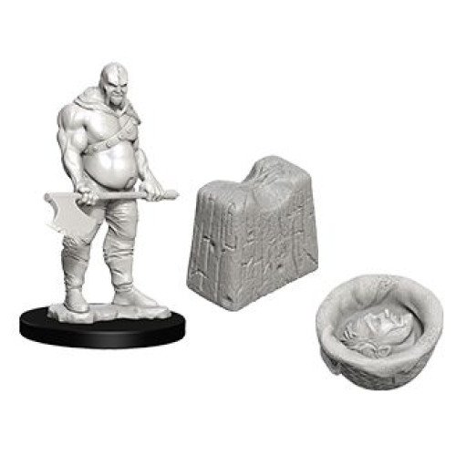 Wizkids - Deep Cuts Unpainted Miniatures: Executioner & Chopping Block