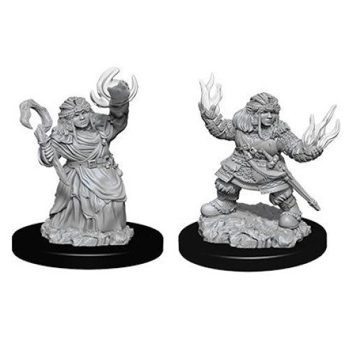 Pathfinder - Deep Cuts Unpainted Female Dwarf Summoner