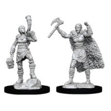 Dungeons & Dragons - Nolzur’s Marvelous Unpainted Minis: Female Human Barbarian
