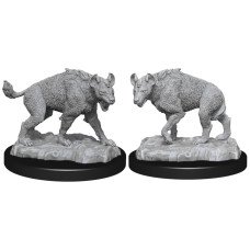 WizKids - Deep Cuts Unpainted Miniatures: Hyenas