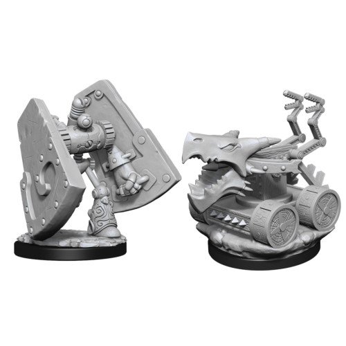 Dungeons & Dragons - Nolzur's Marvelous Unpainted Minis: Stone Defender & Oken Bolter