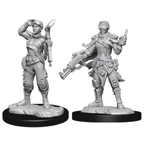 Starfinder - Deep Cuts Unpainted Miniatures: Human Mechanic