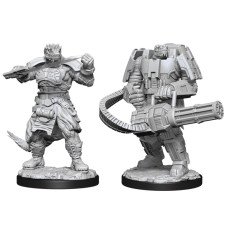 Starfinder - Deep Cuts Unpainted Miniatures: Vesk Soldier