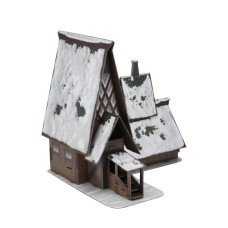Dungeons & Dragons - Icons of the Realms The Lodge Papercraft Set