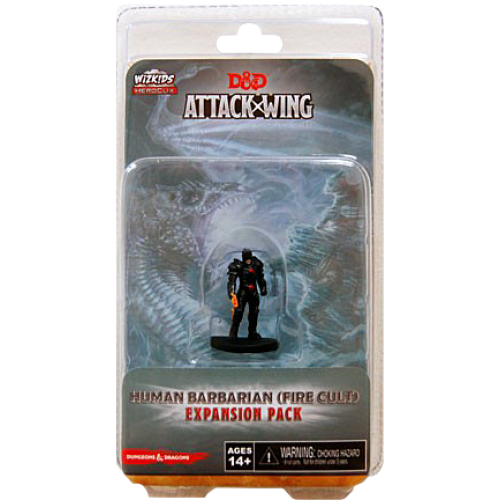 Dungeons and Dragons - Attack Wing Human Barbarian (Fire Cult) Expansion Pack