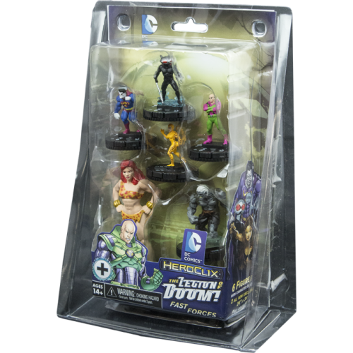 Heroclix - DC Superman & The Legion of Super Heroes Fast Forces 6-Pack