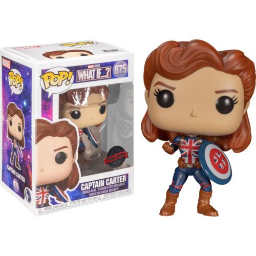 Marvel: What If…? - Captain Carter Fighting Pose Pop! Vinyl Figure