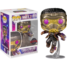 Marvel: What If…? - T’Challa Star-Lord Metallic Pop! Vinyl Figure