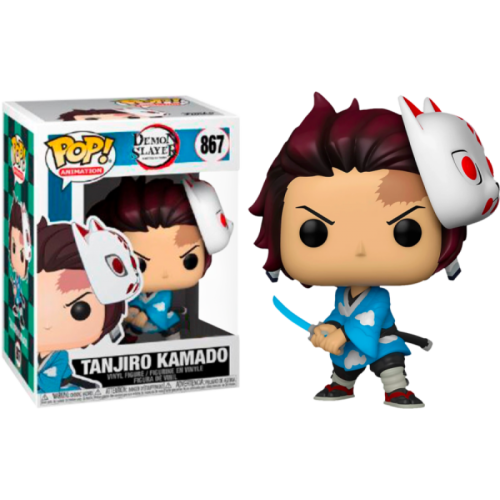 Demon Slayer - Tanjiro Kamado with Mask Pop! Vinyl Figure