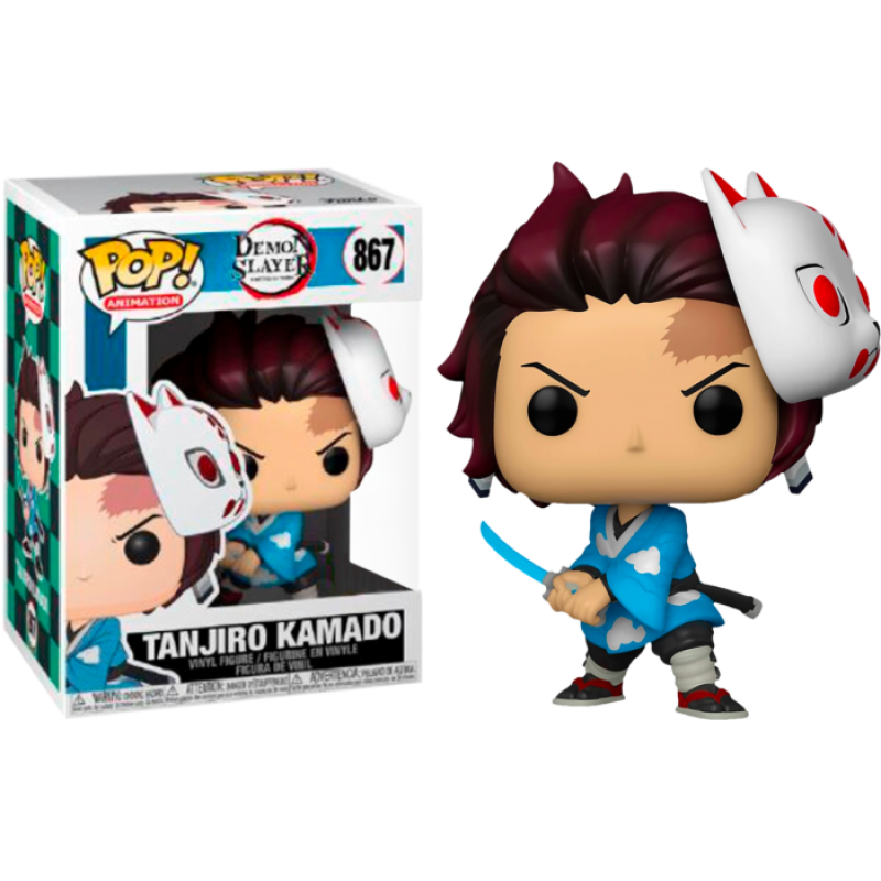 Demon Slayer - Tanjiro Kamado With Mask Pop! Vinyl Figure