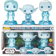 Star Wars: Across the Galaxy - Force Ghost Glow US Exclusive Pop! 3-pack